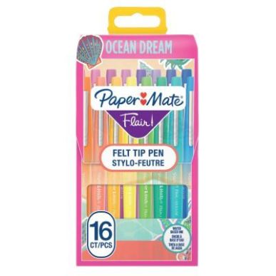 Achetez Pochette de 16 feutres Flair Océan Dream 2217720 FLAIR PAPER MATE pas cher sur Ma Rentrée ..