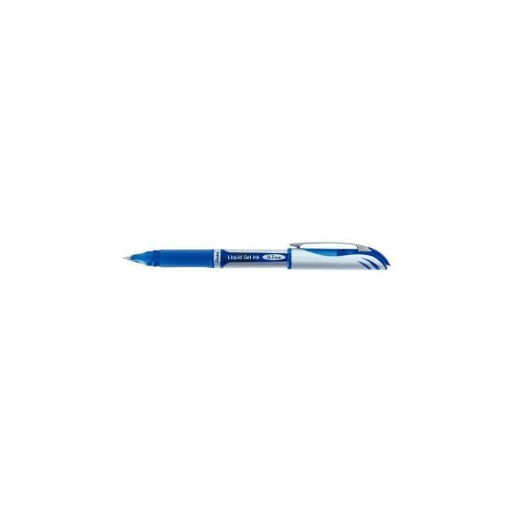 Stylo Energel BL57 pointe métal 0,7mm bleu ligne futuriste BL57-CO ENERGEL PENTEL