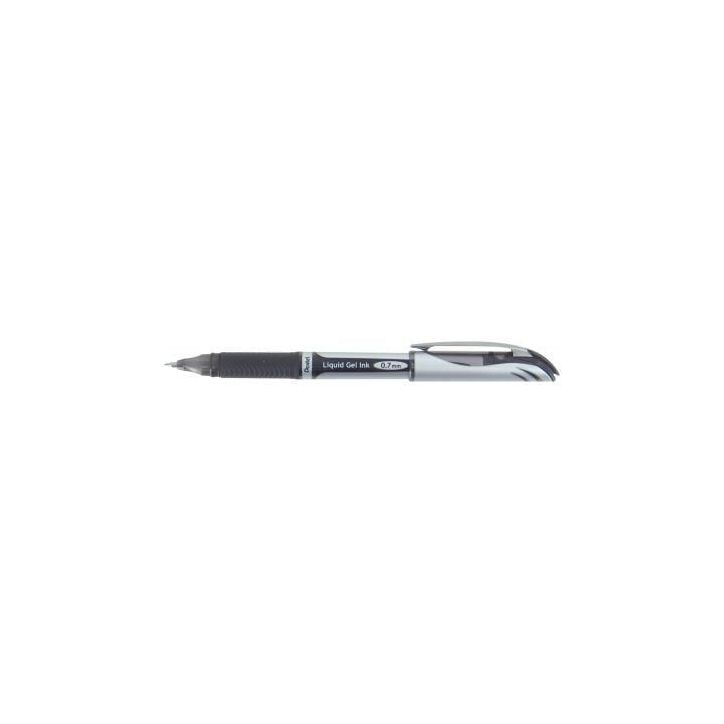 Stylo Energel BL57 pointe métal 0,7mm noir ligne futuriste BL57-AO ENERGEL PENTEL