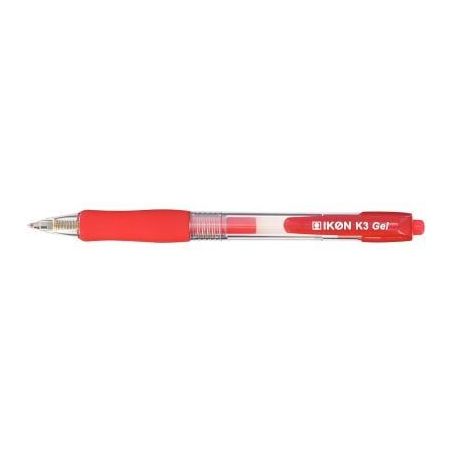 Achetez Stylo gel rétractable K3 rouge K3-02 pas cher sur Ma Rentrée Scolaire
