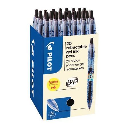 Achetez Ecopack 20 stylos gel B2P noirs dont 4 offerts 3131910520030 PILOT pas cher sur Ma Rentrée ..