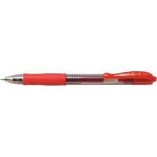 Achetez PILOT Stylo bille pointe moyenne rétractable encre gel Rouge corps plastique avec grip caou..