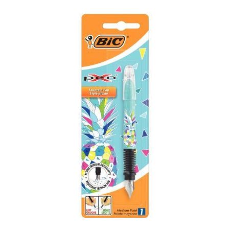 Achetez Blister de 1 stylo plume X-pen ananas 8795005 BIC pas cher sur Ma Rentrée Scolaire
