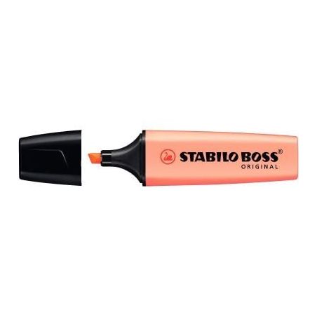 Achetez STABILO BOSS ORIGINAL Pastel surligneur pointe biseautée - Teint de pêche pas cher sur Ma ..