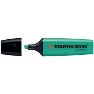 Achetez STABILO BOSS ORIGINAL surligneur pointe biseautée - Turquoise pas cher sur Ma Rentrée Scol..