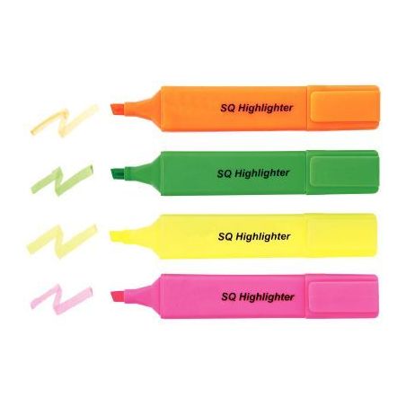 Achetez Pochette de 4 surligneurs universels couleurs assorties pas cher sur Ma Rentrée Scolaire