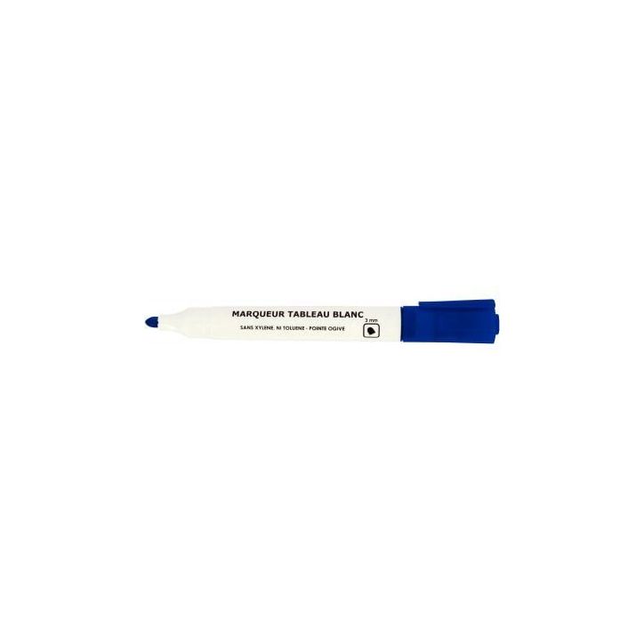 Marqueur tableau blanc pointe ogive 3mm bleu 28214