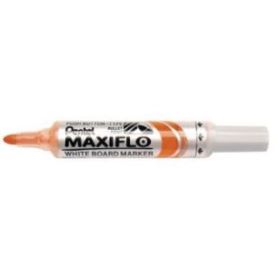 Achetez Marqueur tableau blanc Maxiflo pointe ogive 6mm orange MWL5M-F MAXIFLO PENTEL pas cher sur M..