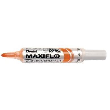 Achetez Marqueur tableau blanc Maxiflo pointe ogive 6mm orange MWL5M-F MAXIFLO PENTEL pas cher sur M..