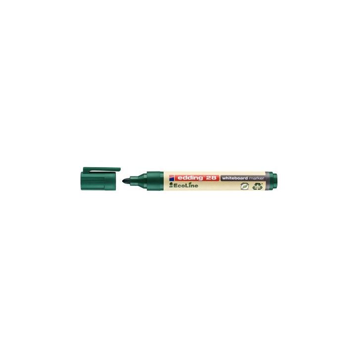 Marqueur tableau blanc ogive Ecoline 28 vert 4-28004 EDDING