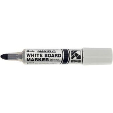 Achetez PENTEL Marqueur effaçable à  sec MAXIFLO pointe ogive extra-large 4 mm. Encre Noire pas c..