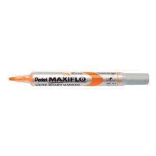 Achetez Marqueur tableau blanc Maxiflo pointe ogive 4mm orange MWL5S-F MAXIFLO PENTEL pas cher sur M..