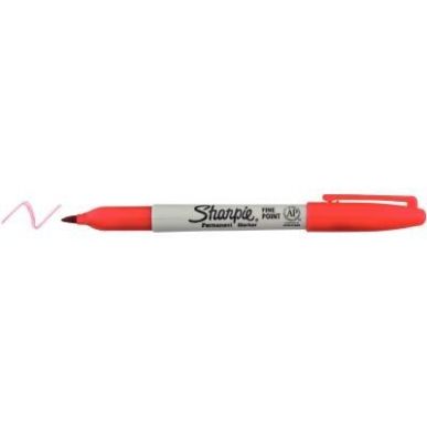Achetez Marqueur Sharpie pointe fine ogive rouge S0810940 SHARPIE pas cher sur Ma Rentrée Scolaire