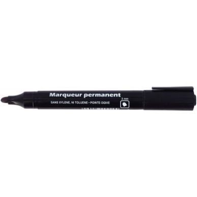 Achetez Marqueur permanent pointe ogive 3mm noir 28208 pas cher sur Ma Rentrée Scolaire