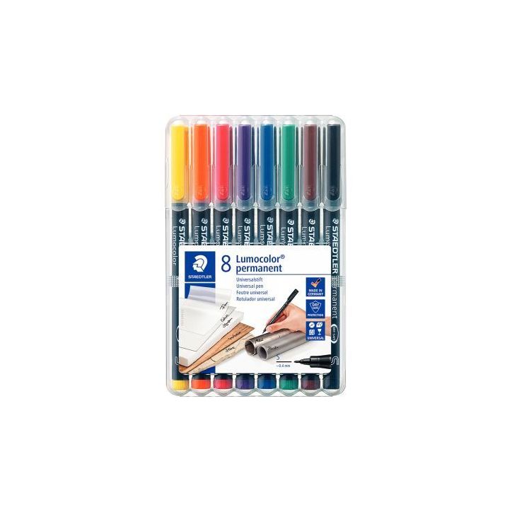 STD P/8 FEUT 0 4MM LUMOCOLOR 313 WP8