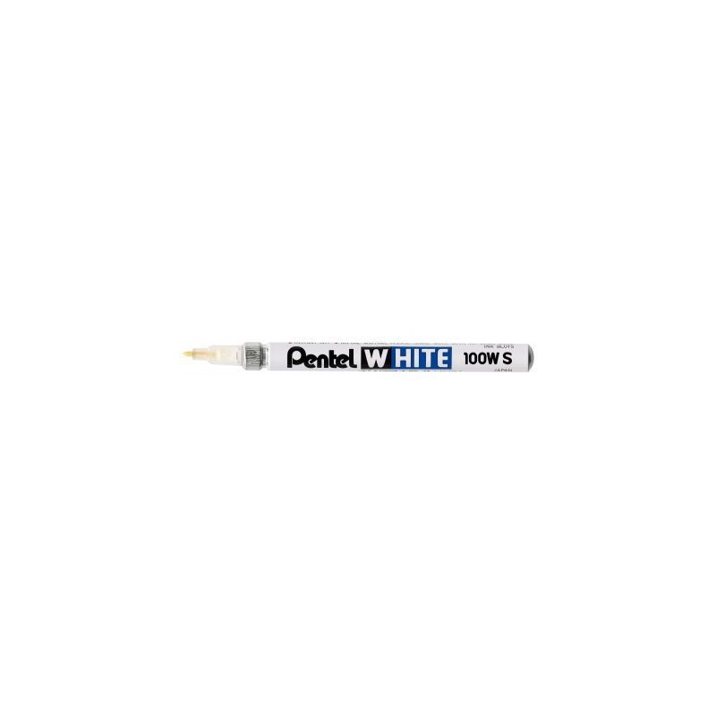Achetez Marqueur Pentel indélébile pointe fine tracé 2mm blanc X100W-S PENTEL pas cher sur Ma Ren.. Achetez Marqueur Pentel indélébile pointe fine tracé 2mm blanc X100W-S PENTEL pas cher sur Ma Ren..