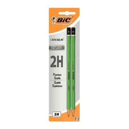 Achetez Blister de 2 crayons graphite Critérium 2H 861127 BIC pas cher sur Ma Rentrée Scolaire