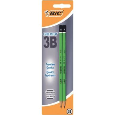 Achetez Blister de 2 crayons graphite Critérium 3B 861128 BIC pas cher sur Ma Rentrée Scolaire