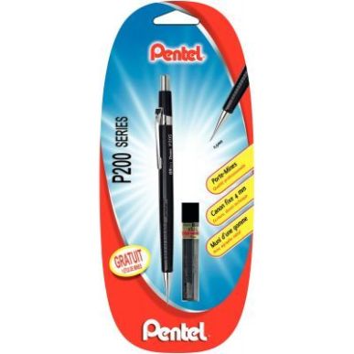 Achetez Blister de 1 portemine P200 0,5mm + mines offertes 920501 PENTEL pas cher sur Ma Rentrée Sc..