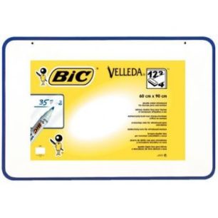 Achetez Tableau blanc double face unie, effaçable à  sec, 60x90 cm, épaisseur 1,2cm 1199000701 B..