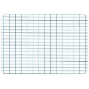 Achetez Ardoise blanche effaçable à  sec sans entourage, qualité économique 1 face unie / 1 fac..