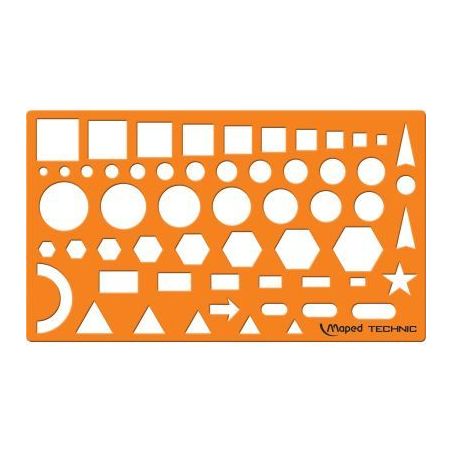 Achetez Normographe 922410 MAPED pas cher sur Ma Rentrée Scolaire