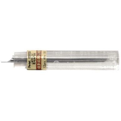 Achetez Etui de 12 mines graphite Hi-polymer SUPER diamètre 0,3 mm. HB 300-HBX PENTEL pas cher sur ..
