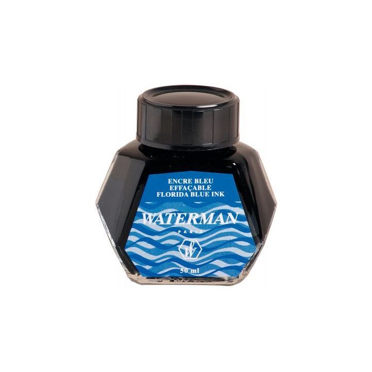 Flacon de 5 cl d'encre Waterman bleue S0110720 WATERMAN