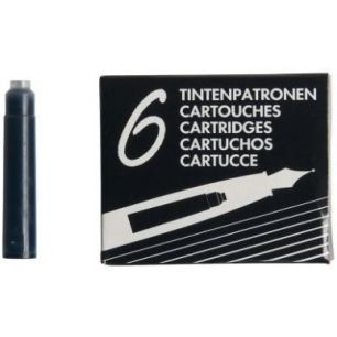 Achetez Etui de 6 cartouches internationales encre noire 12233 pas cher sur Ma Rentrée Scolaire