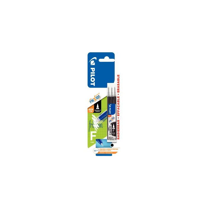 Achetez Blister de 3 recharges Frixion Point noires 3131910649397 FRIXION PILOT pas cher sur Ma Rent..