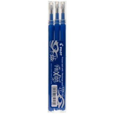 Achetez PILOT Set de 3 recharges pour roller FriXion Ball. Pointe moyenne 0,7 mm. Encre Bleu pas che..