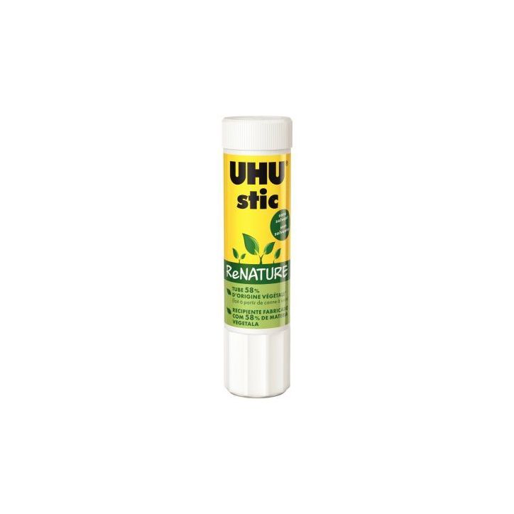 UHU Tube de colle Stic Blanc 40g ReNATURE