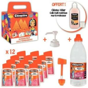 Achetez Valise de colle 12 flacons + 1 recharge + 1 pompe VAC-CT CLEOPATRE pas cher sur Ma Rentrée ..