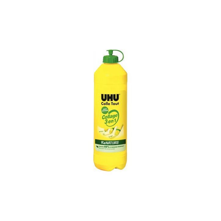 Flacon de 810 ml de colle 3 en 1 UHU 44495 UHU