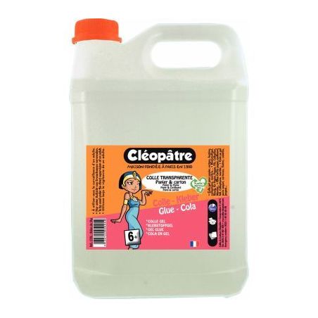 Achetez Bidon de 5 kg de colle forte transparente CT5L CLEOPATRE pas cher sur Ma Rentrée Scolaire