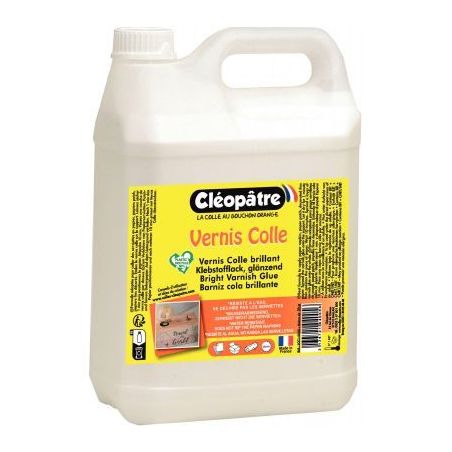 Achetez Flacon de 5litres colle blanc vinylique VI5L CLEOPATRE pas cher sur Ma Rentrée Scolaire
