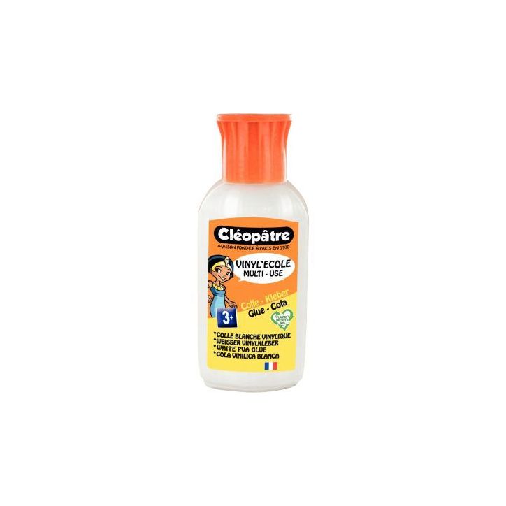 Flacon de colle vinylique blanc, 55g VI70X CLEOPATRE