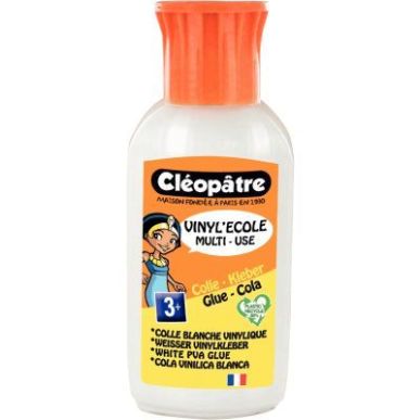 Achetez Flacon de colle vinylique blanc, 55g VI70X CLEOPATRE pas cher sur Ma Rentrée Scolaire