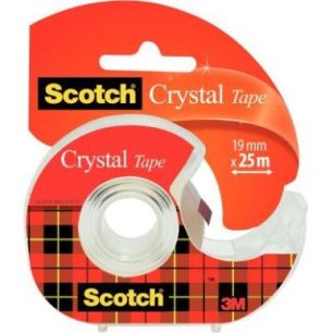 Achetez Rouleau adhésif Scotch® Crystal + 1 dévidoir offert L2479 3M pas cher sur Ma Rentrée Sco..