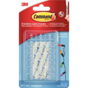 Achetez SCOTCH Blister de 20 mini crochets transparents Command?¢ pas cher sur Ma Rentrée Scolair...