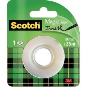Achetez Rouleau adhésif Scotch Magic invisible 19mmx25m FT510049214 SCOTCH 3M pas cher sur Ma Rentr..
