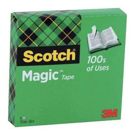 Achetez SCOTCH Ruban adhésif invisible Magic 811 - 19mm x 66m, en boîte individuelle pas cher sur ..