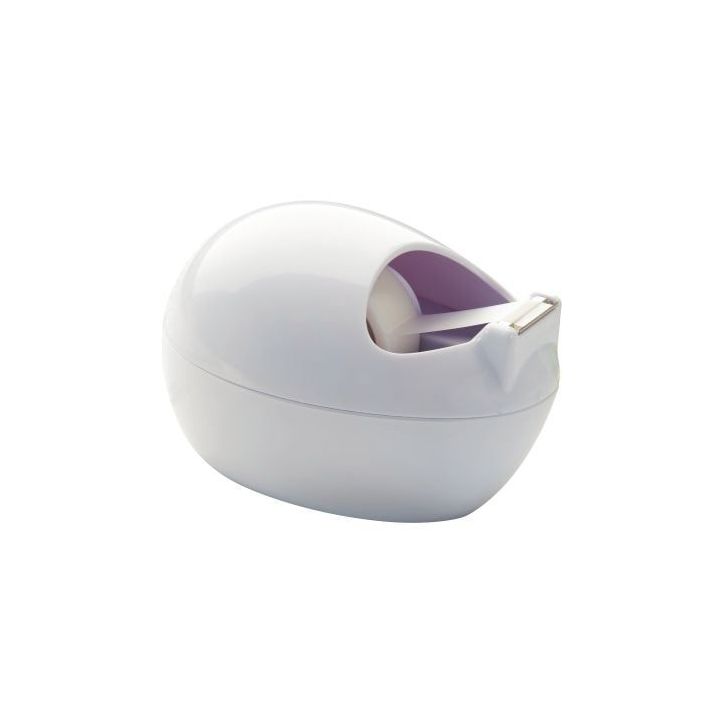 SCOTCH Dévidoir Galet Blanc livré avec un rouleau Magic 19mm x 7,5m