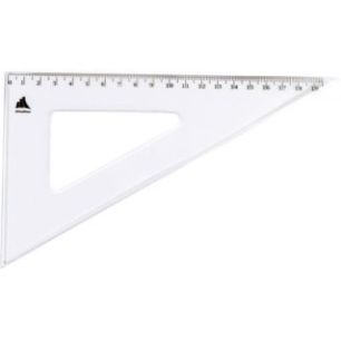 Achetez WONDAY Equerre 60 degrés 21 cm sous étui packbordable pas cher sur Ma Rentrée Scolaire