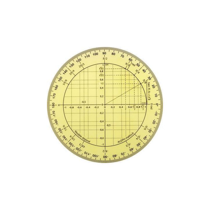 Rapporteur trigonométrique FTT860162