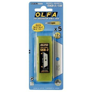 Achetez Blister de 5 lames trapézoidales en acier 06211 OLFA pas cher sur Ma Rentrée Scolaire
