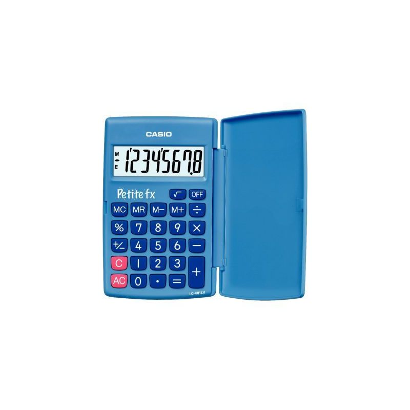 Achetez Calculatrice de poche CASIO 8 chiffres PETITE FX BLEU LC-401LV-BU-W-A-EP CASIO pas cher sur ..