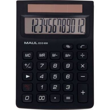Achetez Calculatrice de bureau MAUL 12chiffres green 650 7268690 pas cher sur Ma Rentrée Scolaire