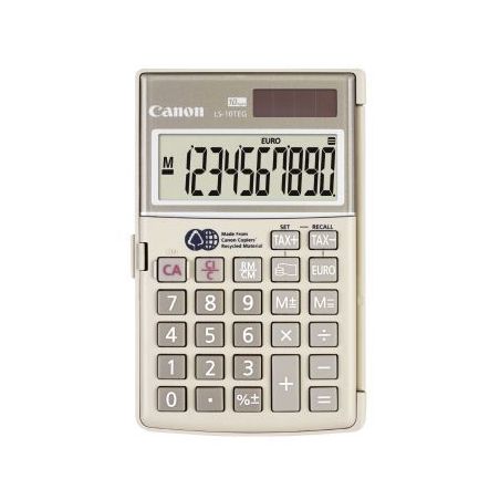 Achetez Machine à calculer de poche CANON écologique LS-10TEG CACALLS10TEG CANON pas cher sur Ma R..
