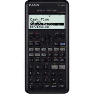 Achetez Machine à calculer financière CASIO FC-100V FC-100V-2-W-ET CASIO pas cher sur Ma Rentrée ..